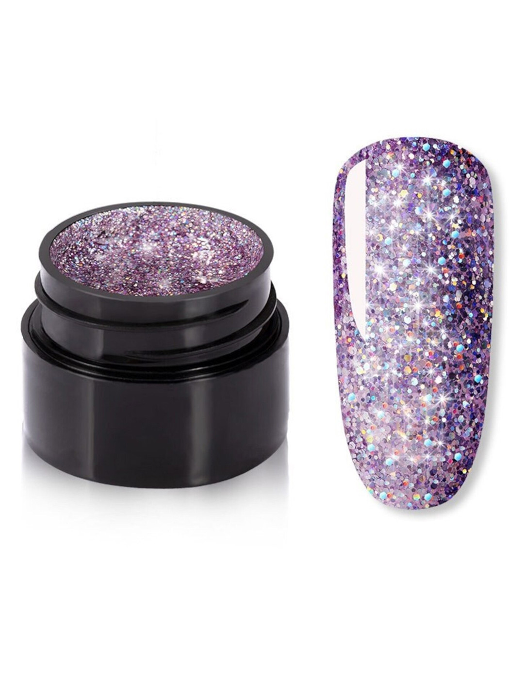 ROSALIND Shiny Rainbow Gel UV & LED Nail Polish for Glitter Painting - Shade A515