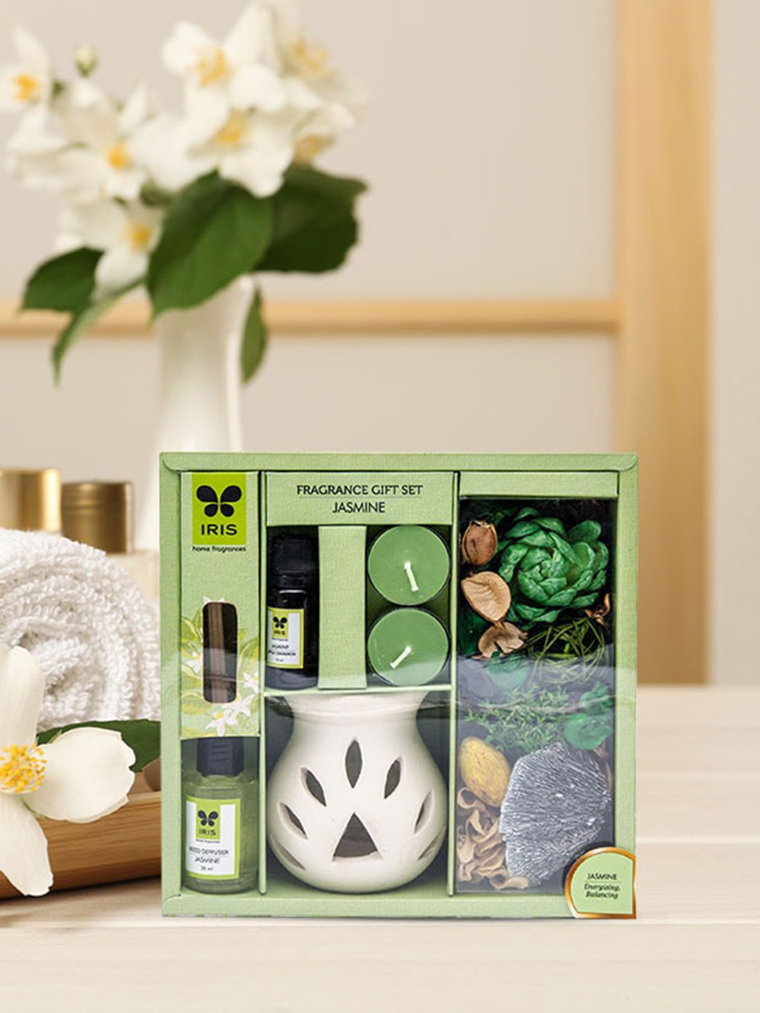 Iris Jasmine Fragrance Gift Set