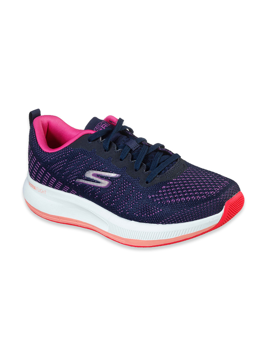 Skechers Women Navy Blue Sports Shoes