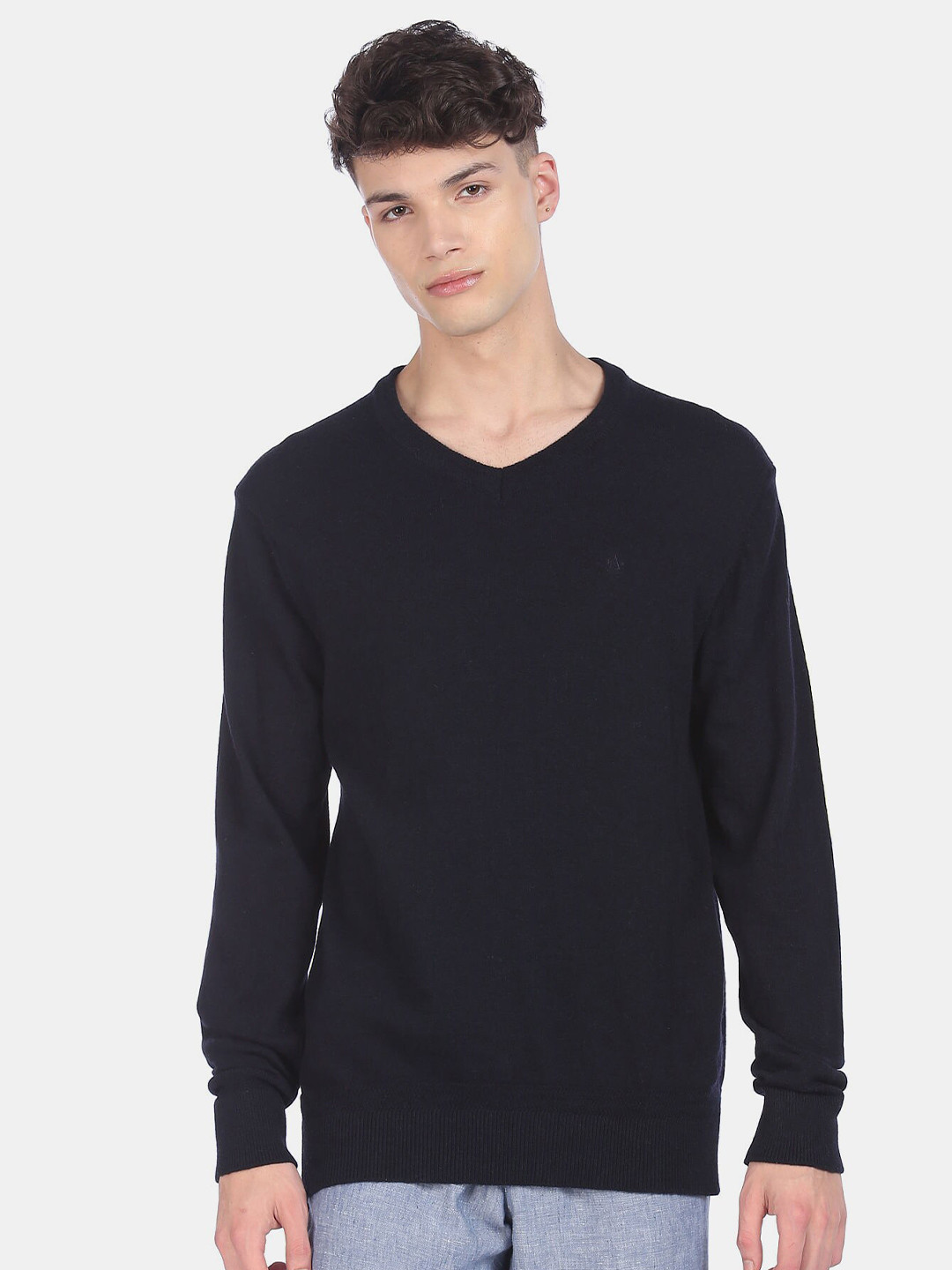 Arrow Sport Men Blue Sweaters