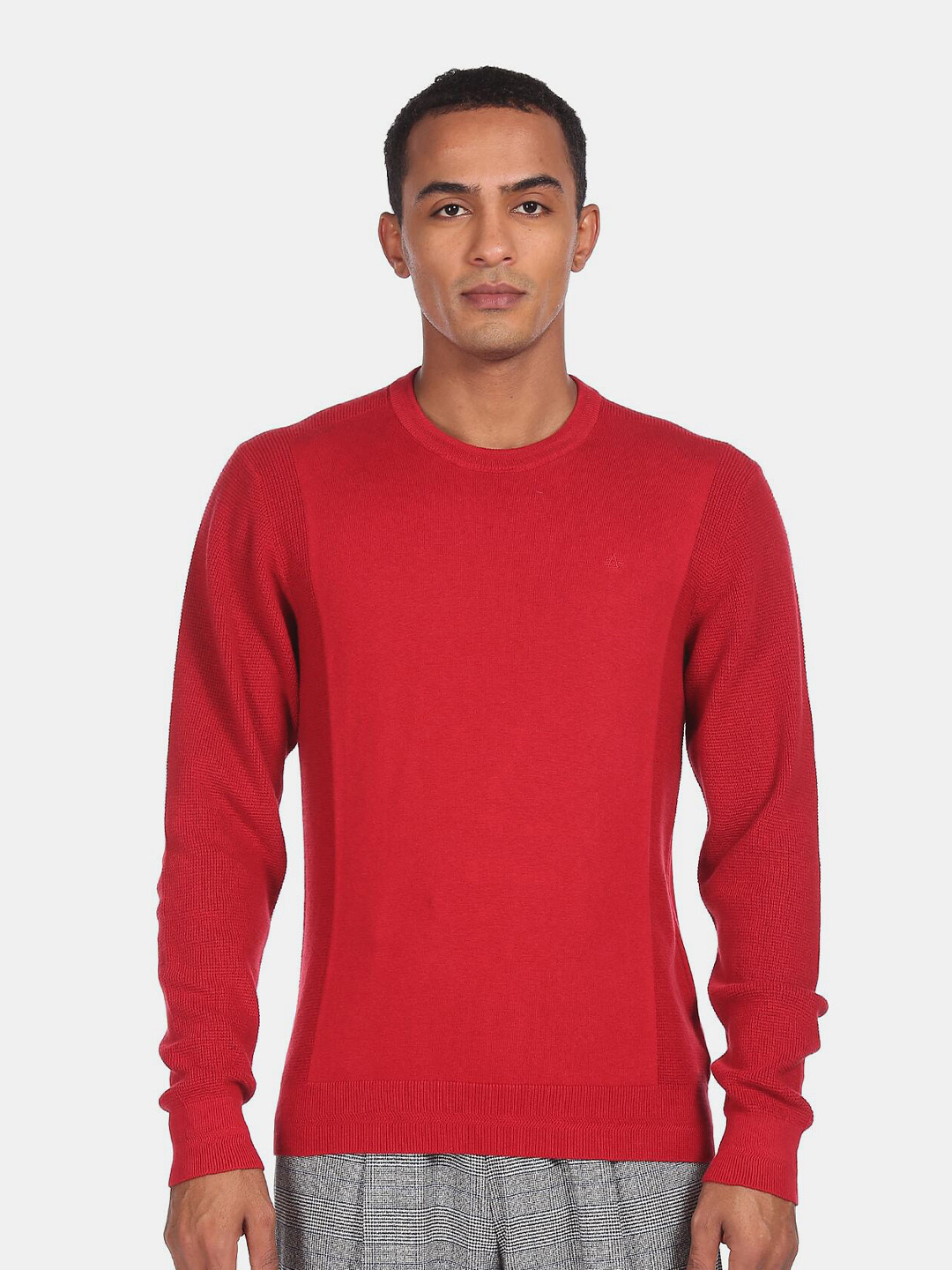 Arrow Sport Men Red Sweaters