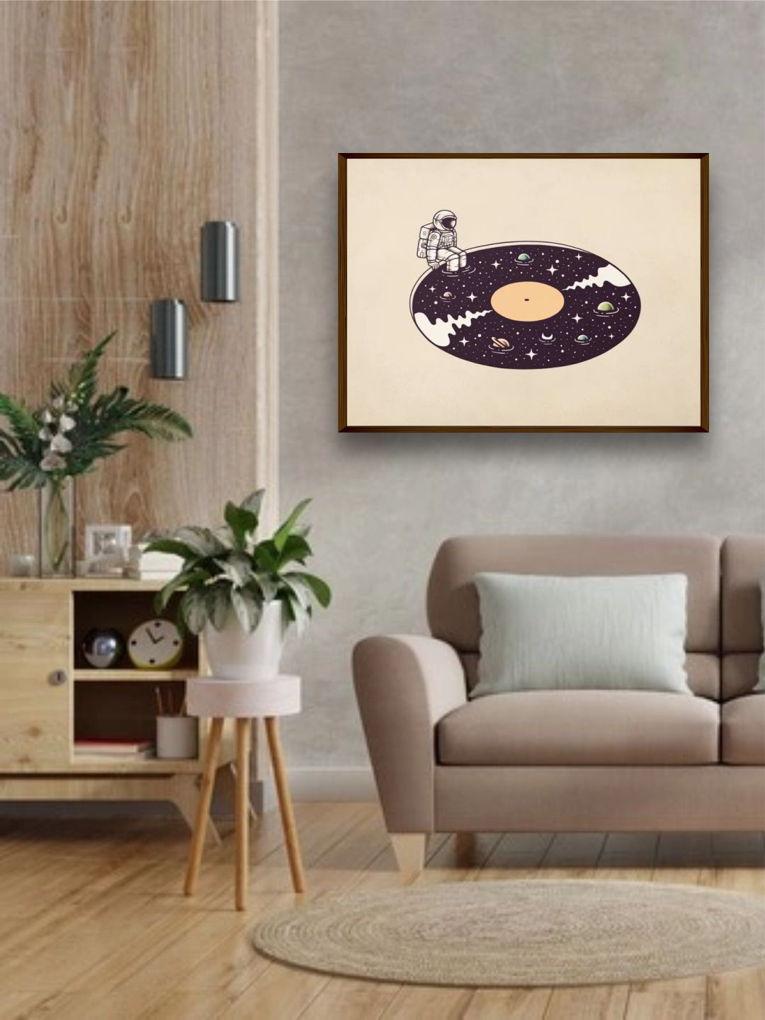 The Art House Abstract Printed Square Portrait Paintings Wall Art - 30x40In