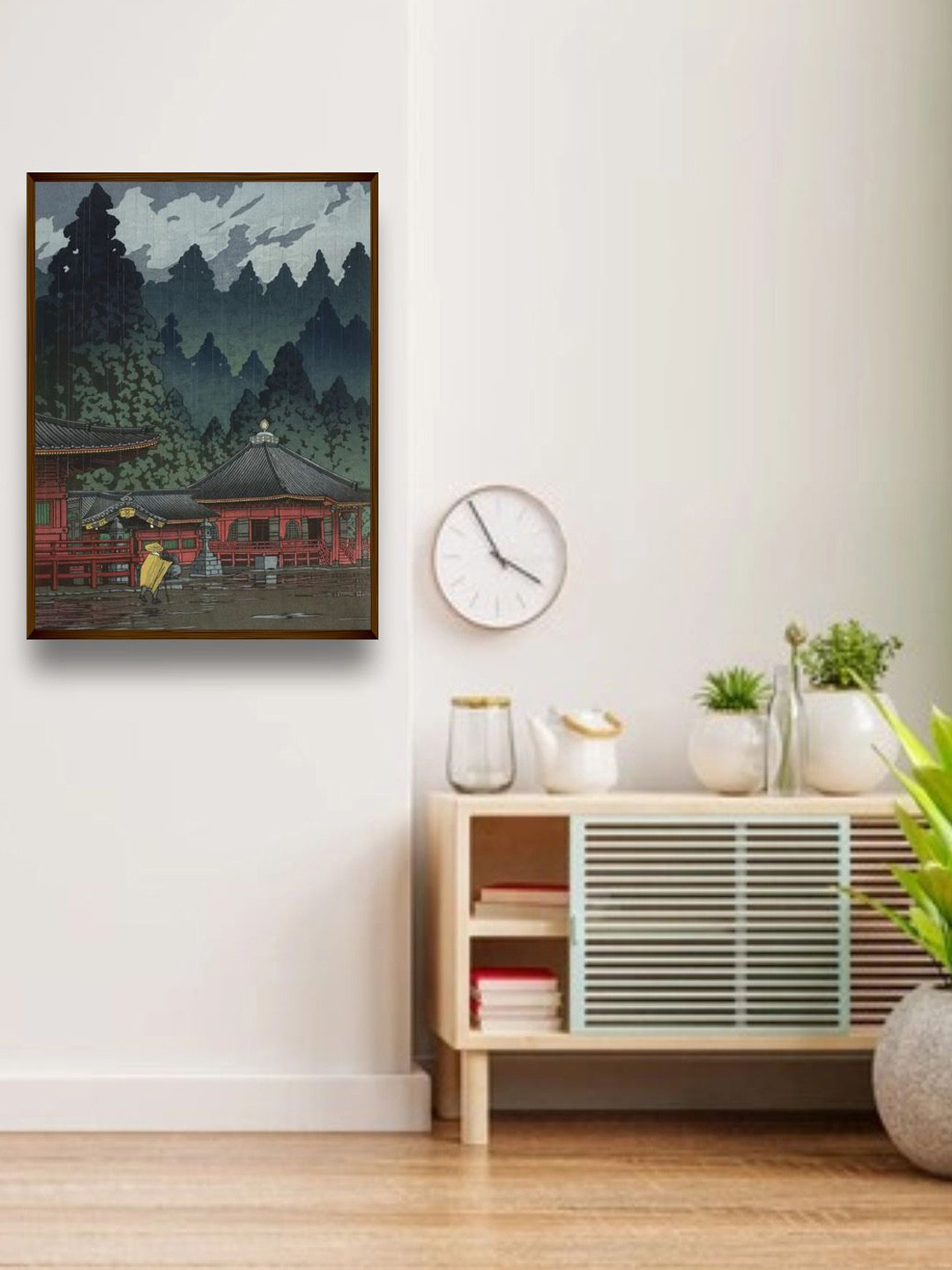 The Art House Grey & Black Printed Framed Painting Wall Art