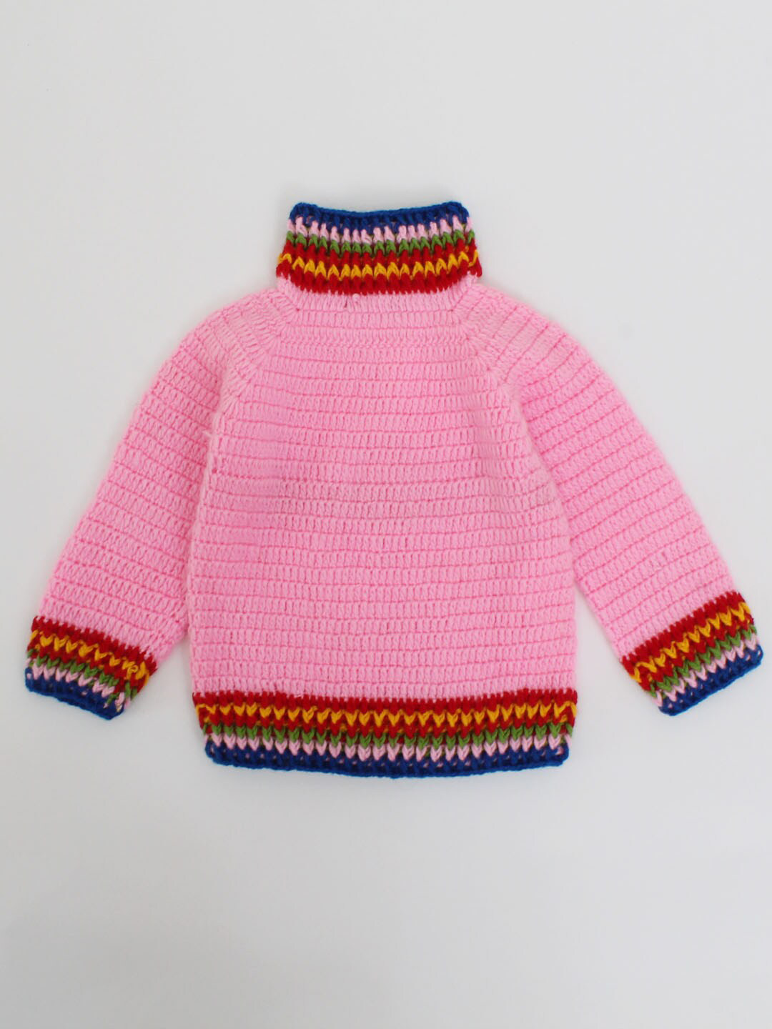 Woonie Unisex Kids Pink Sweaters