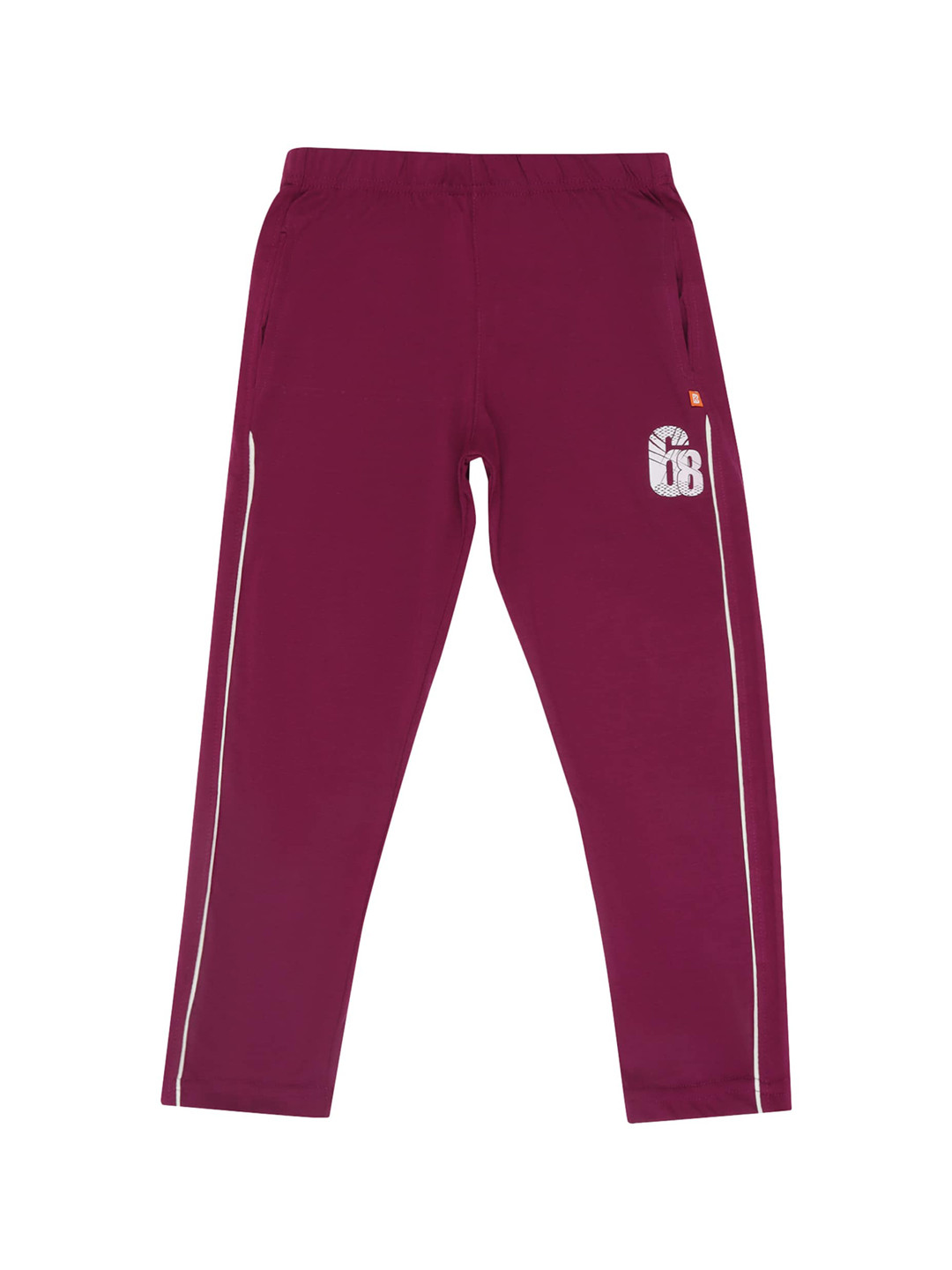 PROTEENS Girls Magenta Solid Track Pants