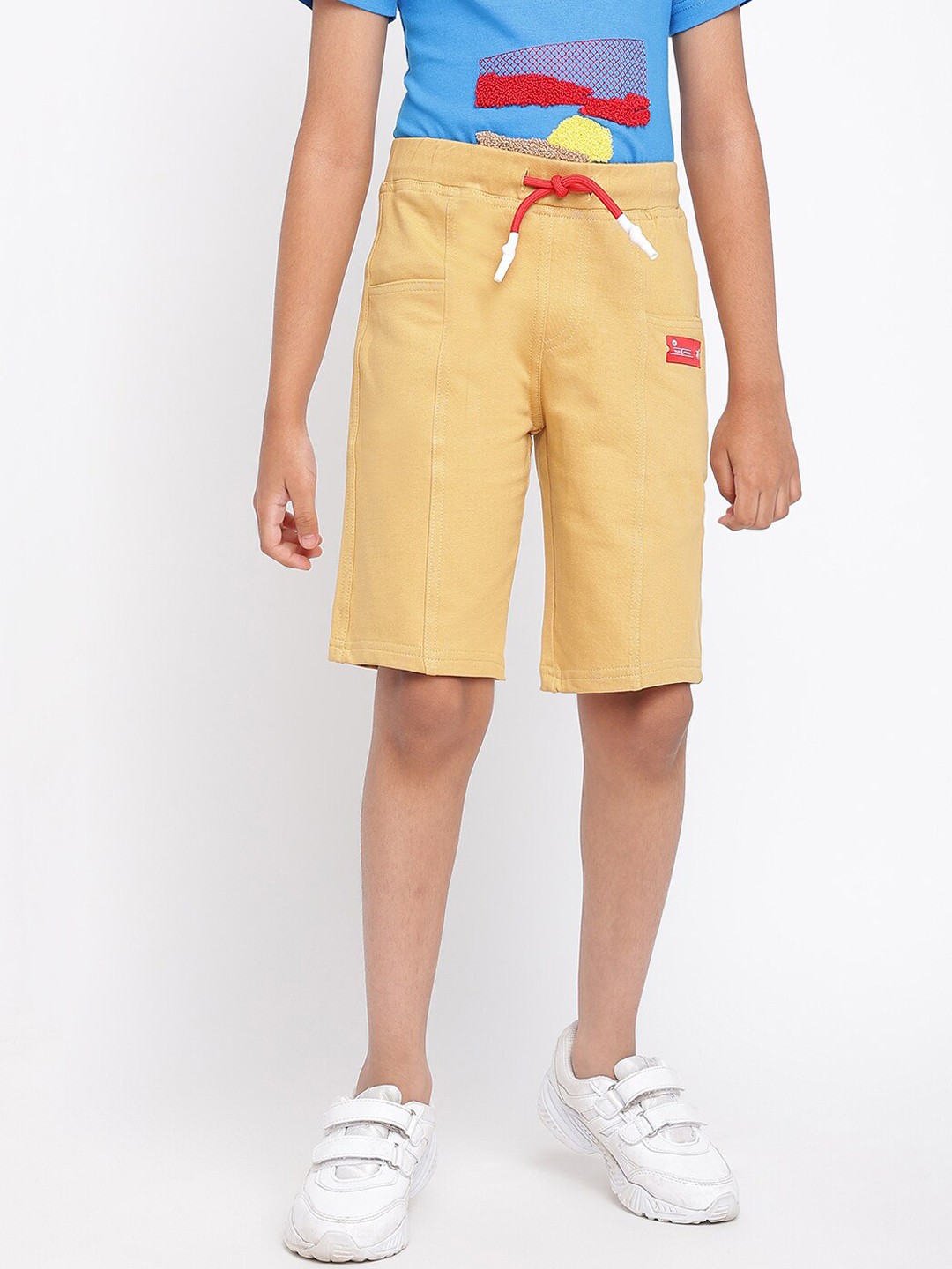 TALES & STORIES Boys Khaki Shorts