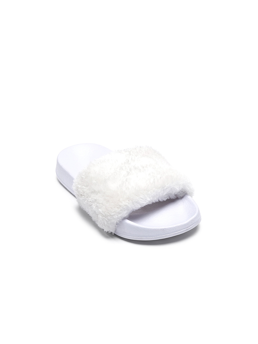 Girls white cheap flip flops