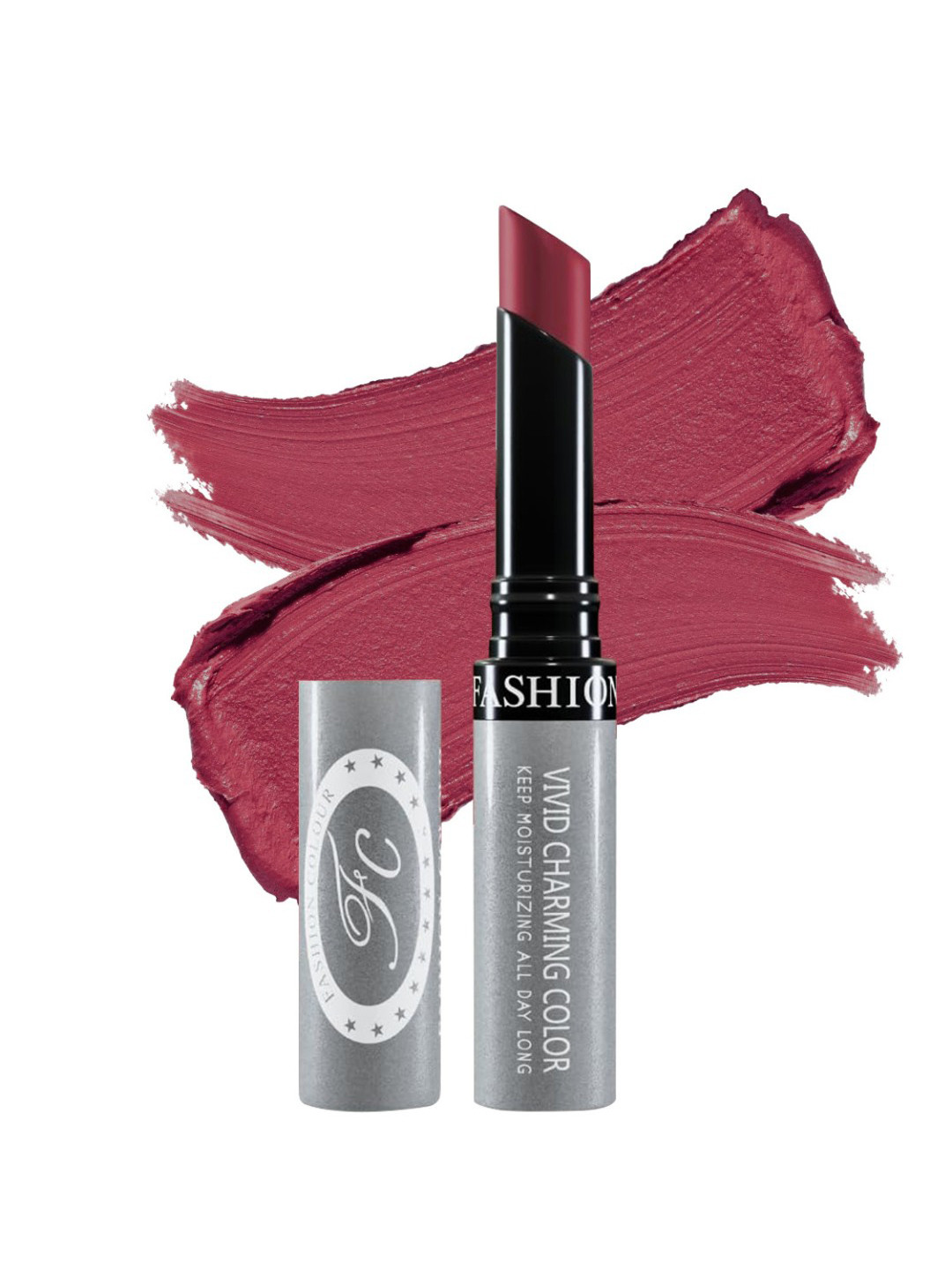 Fashion Colour Kiss Lip No Transfer Lipstick - Mulberry 08