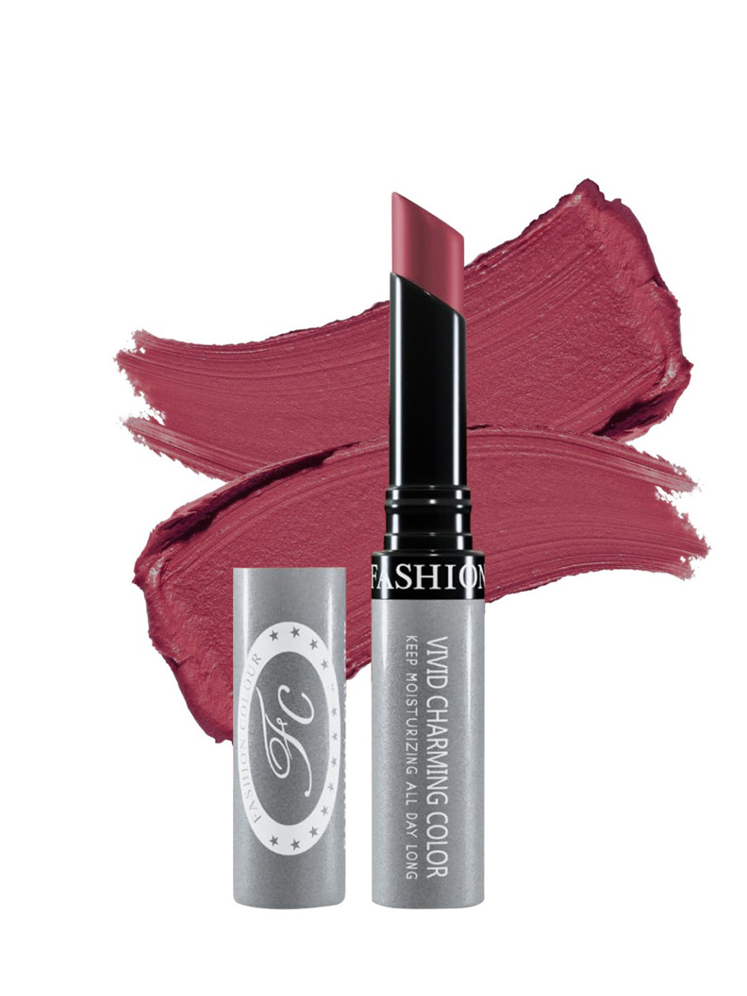 Fashion Colour Kiss Lip Vivid Charming Color No Transfer Lipstick - Conch Shell 83