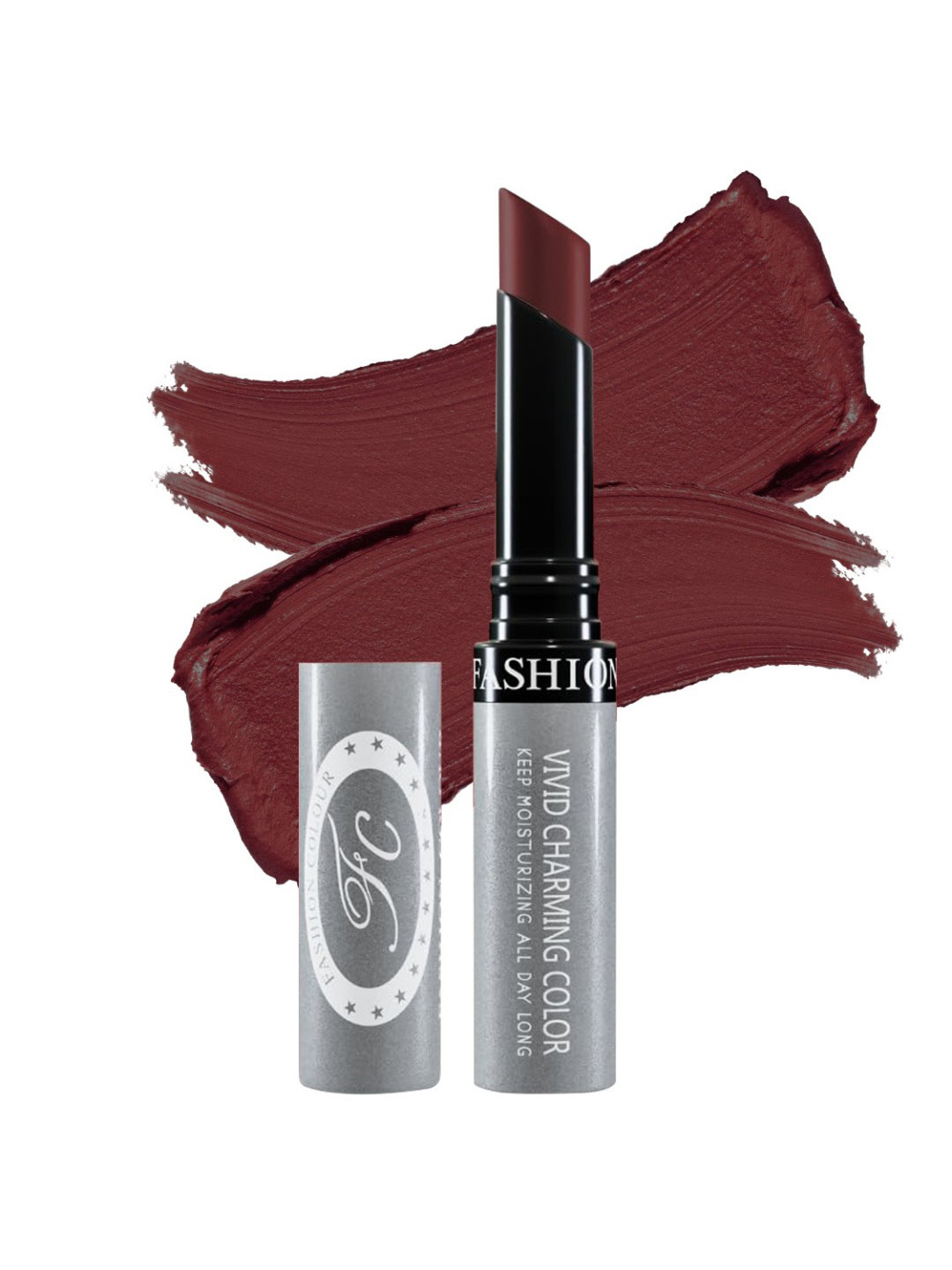 Fashion Colour Kiss Lip No Transfer Lipstick - Clay Brown 86