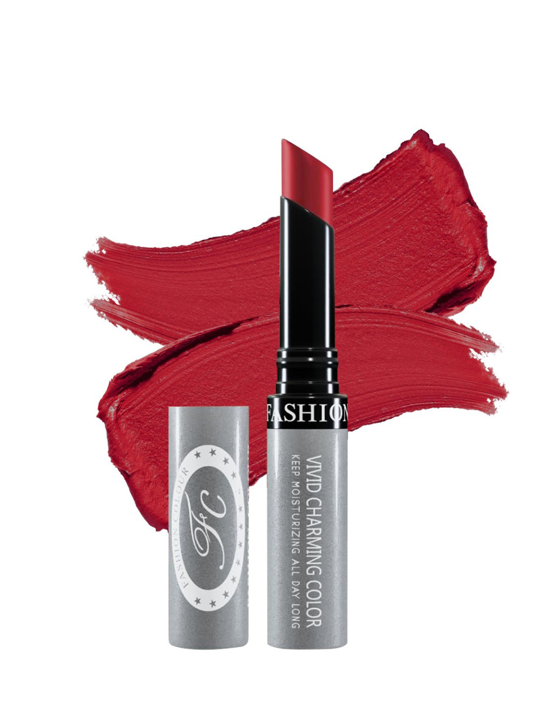 Fashion Colour Kiss Lip No Transfer Lipstick - Purplish Red 80