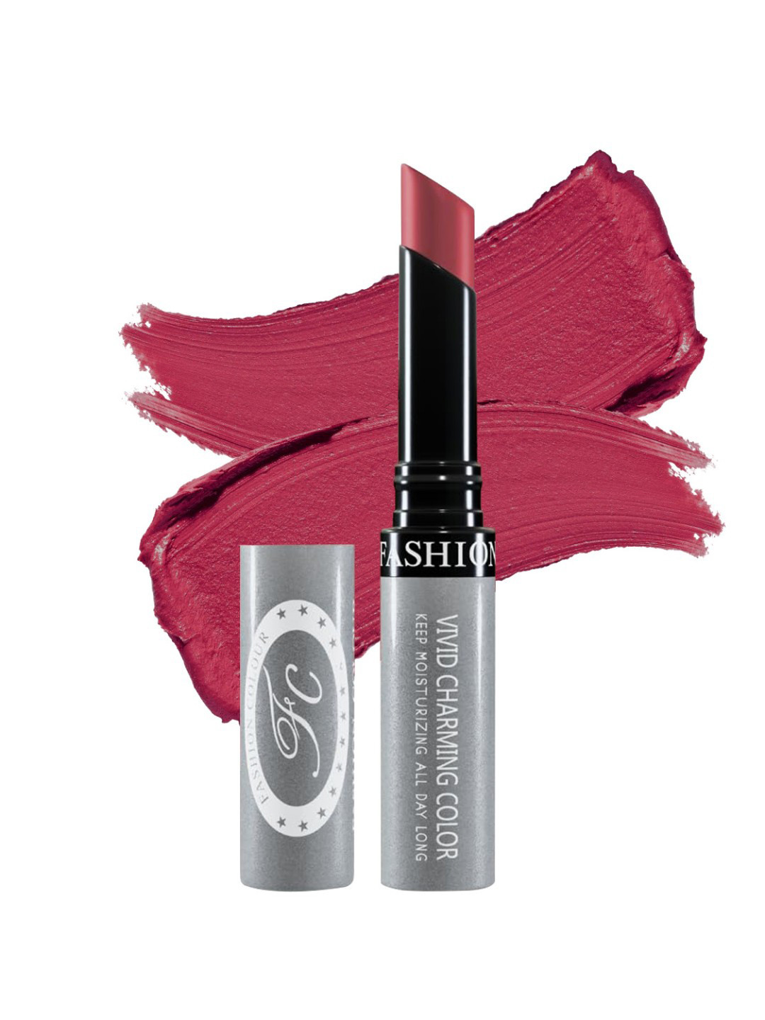 Fashion Colour Kiss Lip No Transfer Lipstick - Wineberry 28