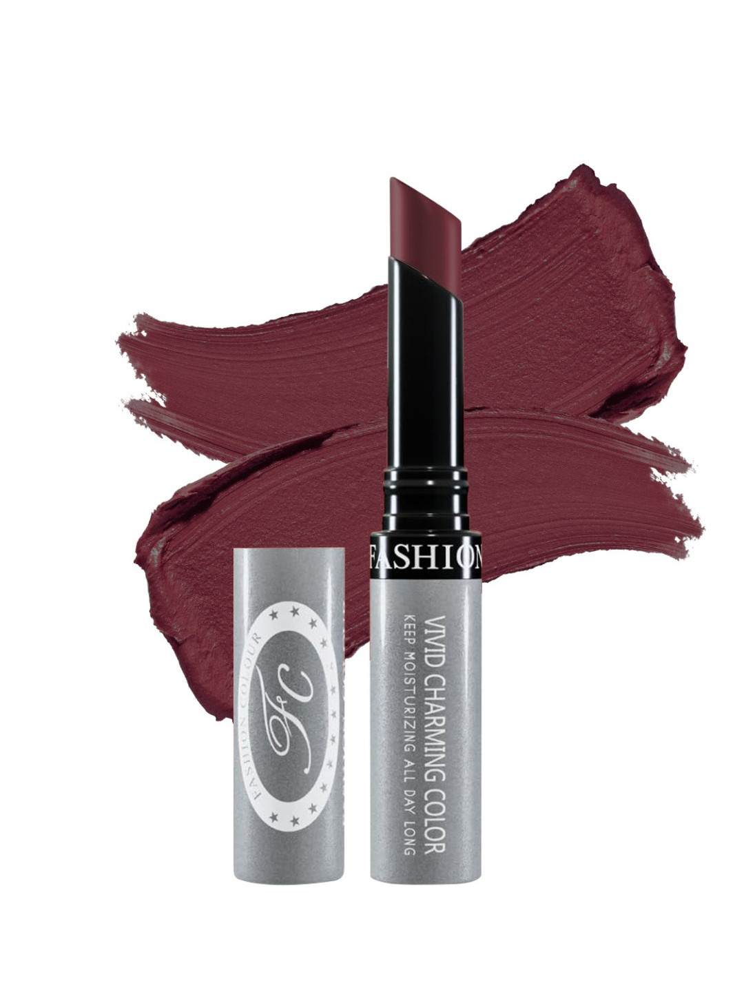 Fashion Colour Kiss Lip No Transfer Lipstick - Dark Violet 54