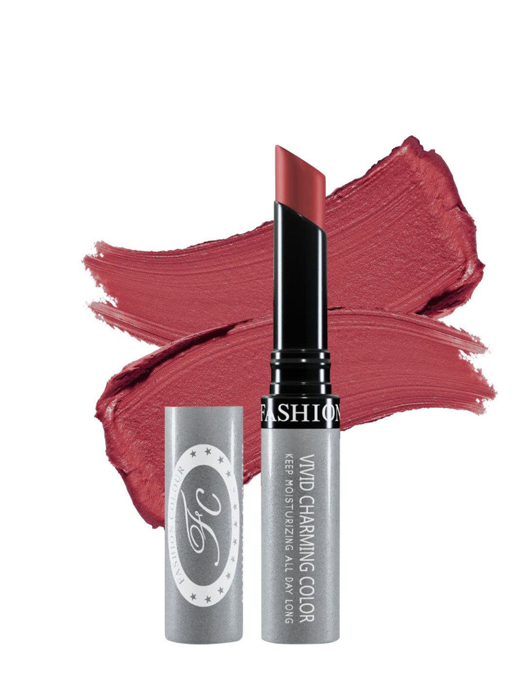 Fashion Colour Kiss Lip No Transfer Lipstick - Rose Brush 11