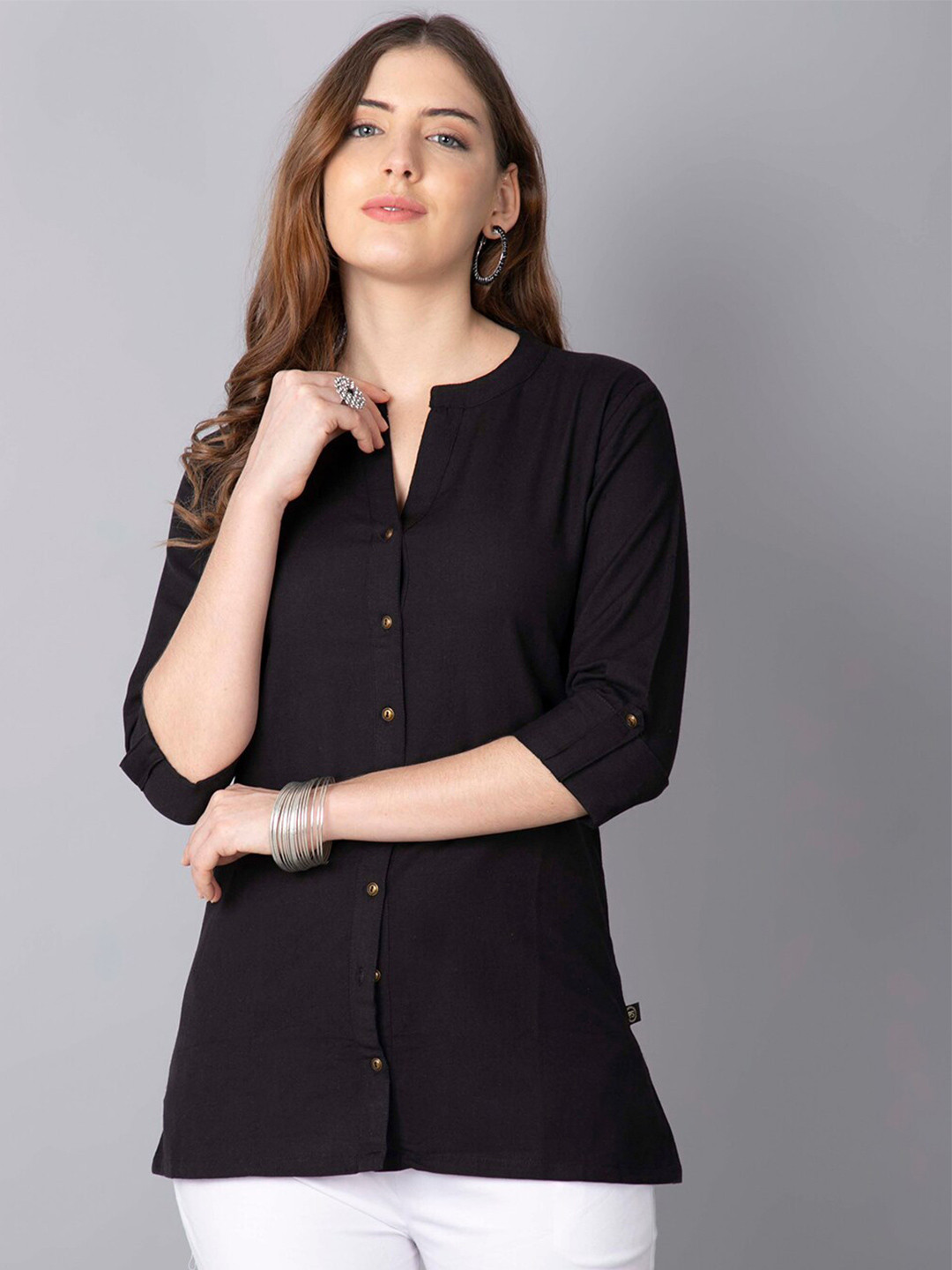 Pistaa Black Kurti