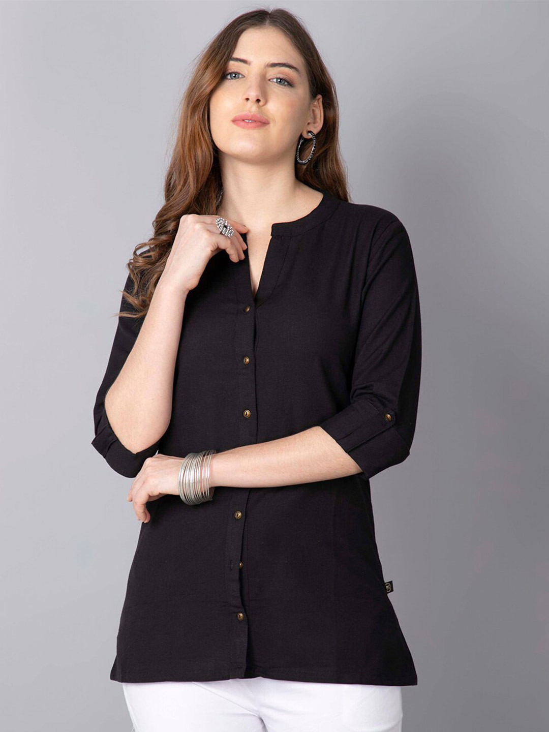 Pistaa Black Kurti