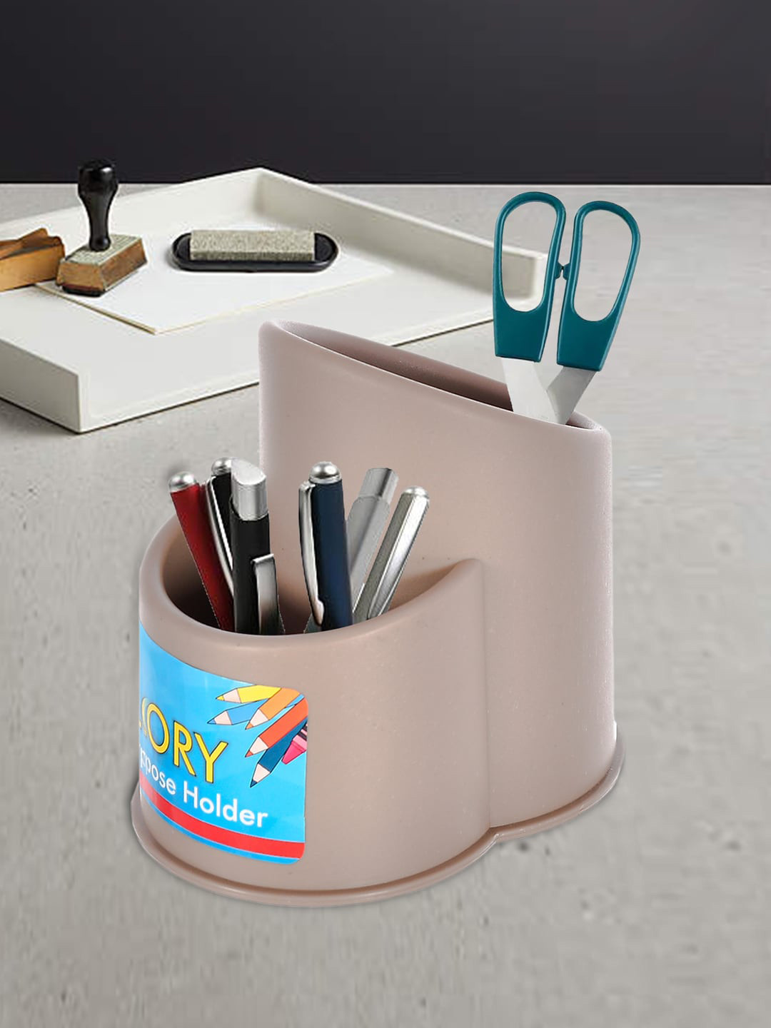 Kuber Industries Set Of 2 Multipurpose Plastic Holder