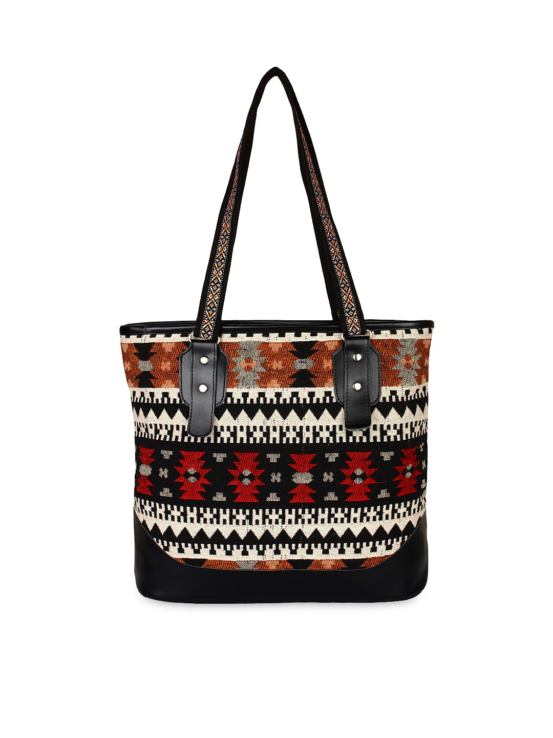 Anekaant Multicoloured Patterned Tote Bag