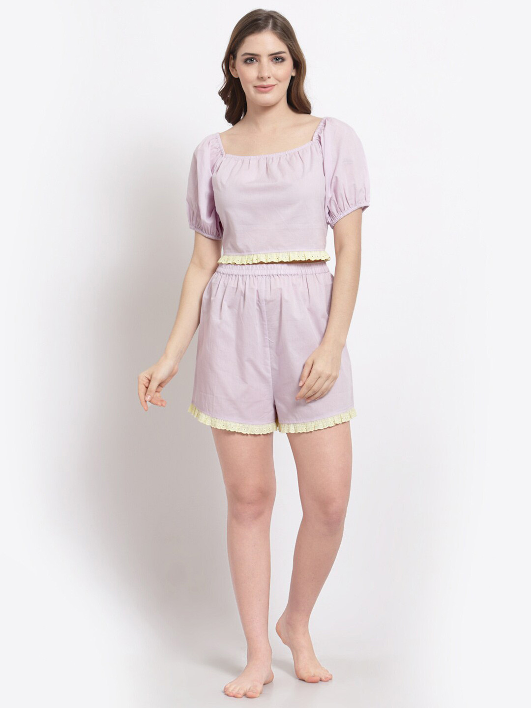 BLANC9 Purple Nightdress