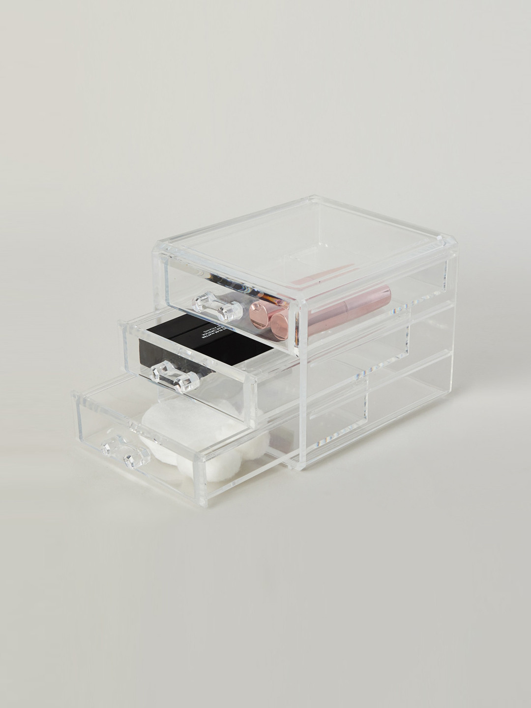 Home Centre Transparent Orion Ducale 3-Drawer Organizer