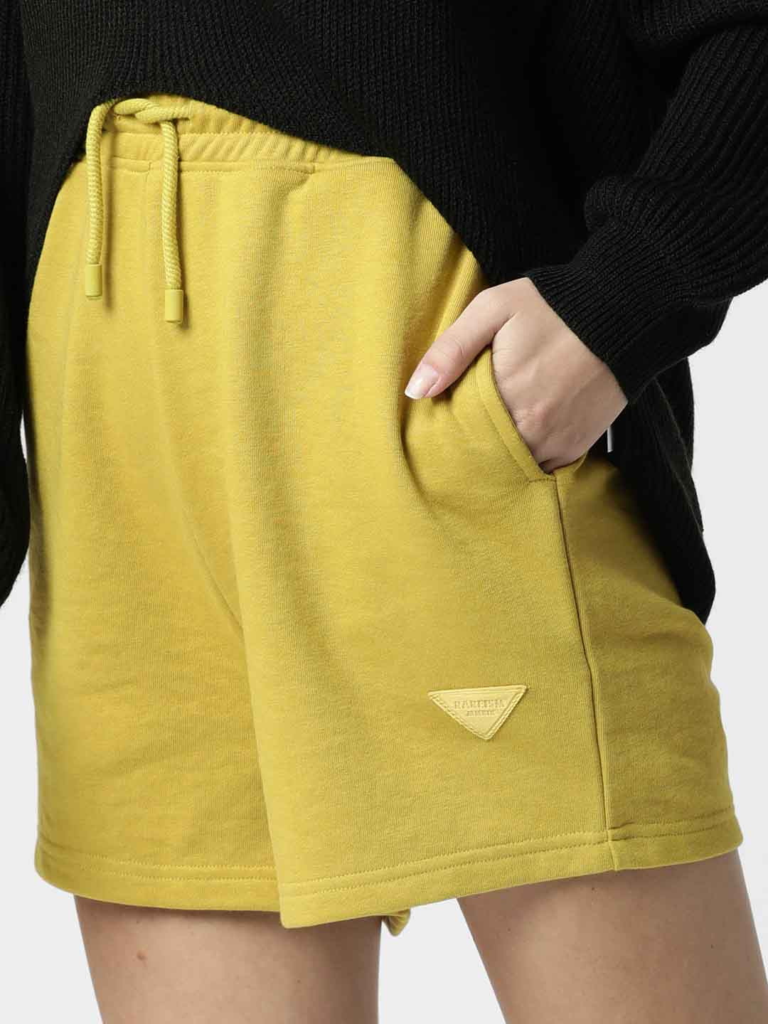 RAREISM Women Yellow Shorts