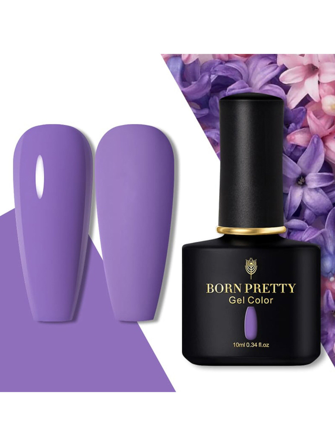 BORN PRETTY Black Spar Series Glossy / Matte UV LED Gel Nail Polish 10 ml - Shade 41