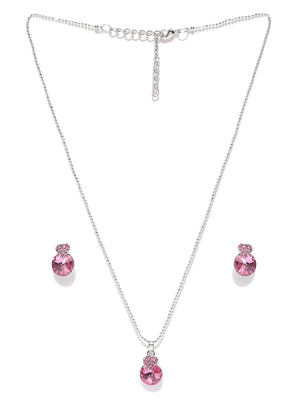 Mahi Women Pink Necklace and Chains