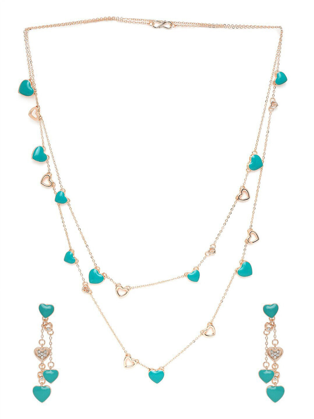 Mahi Women Green Necklace and Chains