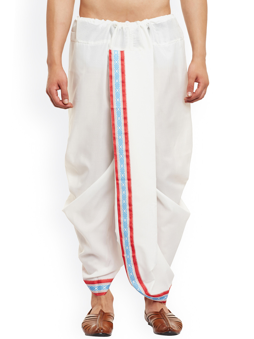 SOJANYA White Dhoti Pants