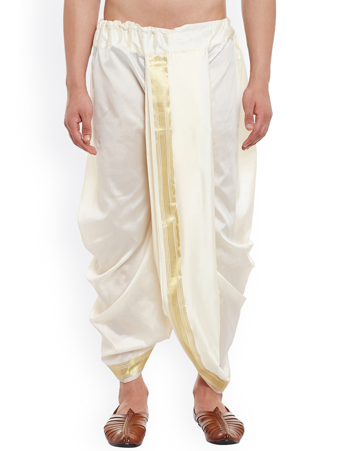 SOJANYA Off-White Dhoti Pants