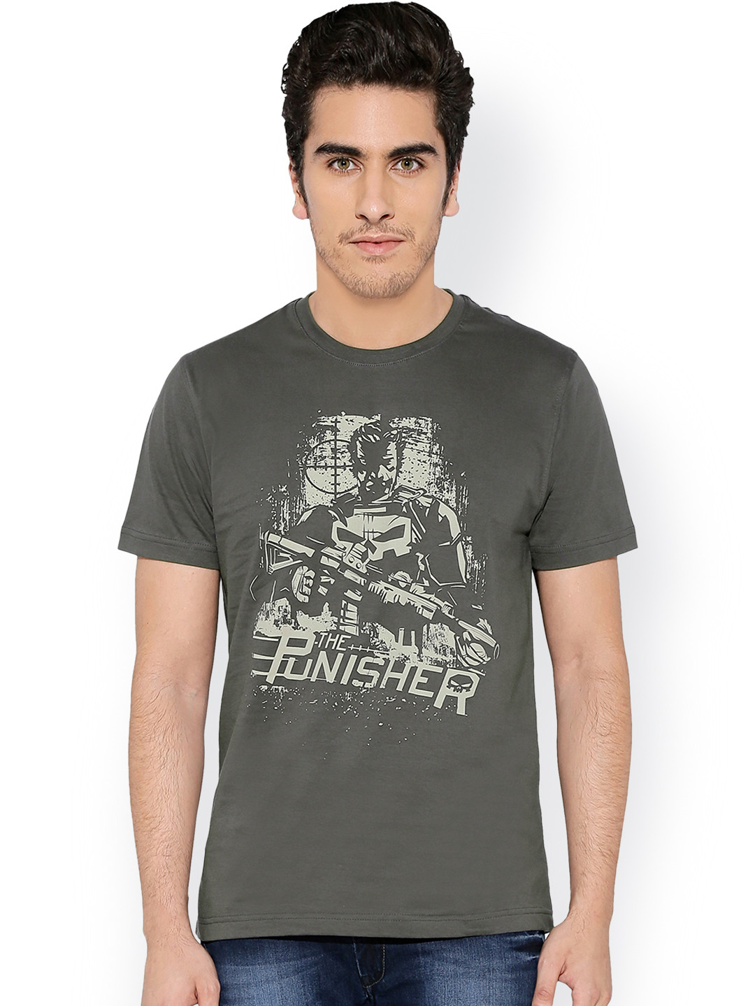 Buy The Souled Store Unisex Grey Marvel 
