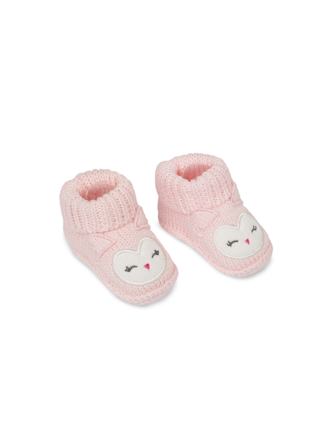 Pink slippers discount for baby girl