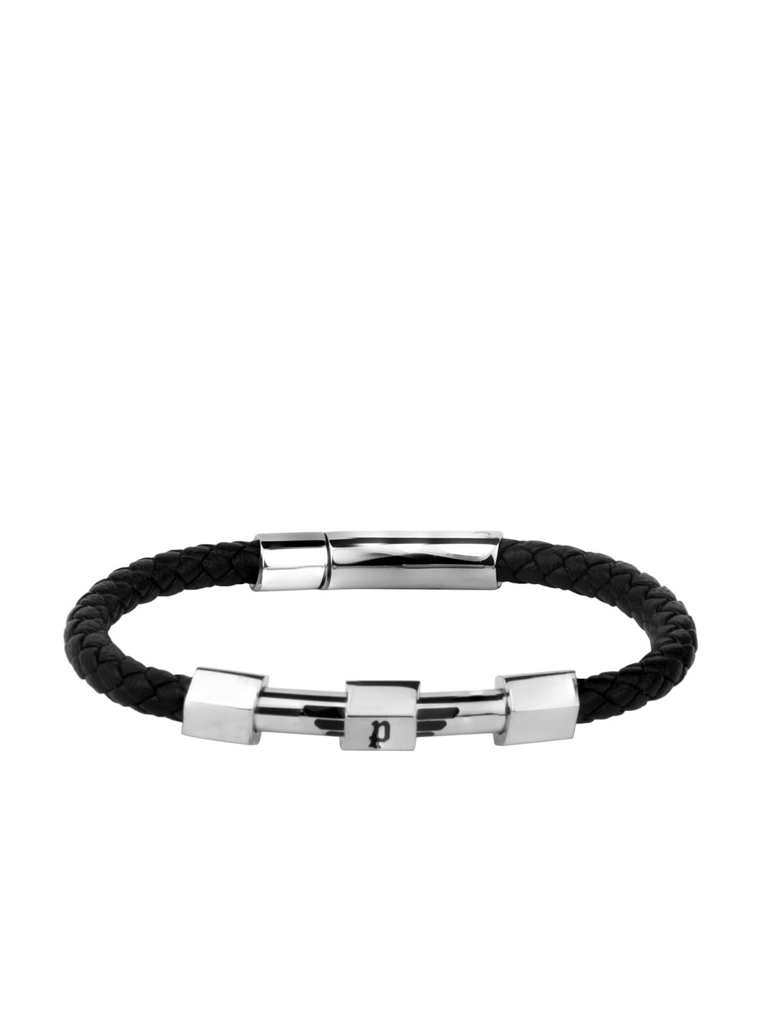 Police Men Black Bracelet