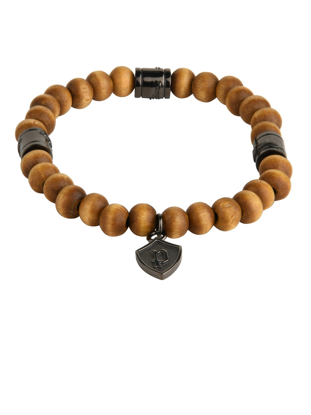 Police Men Brown Bracelet