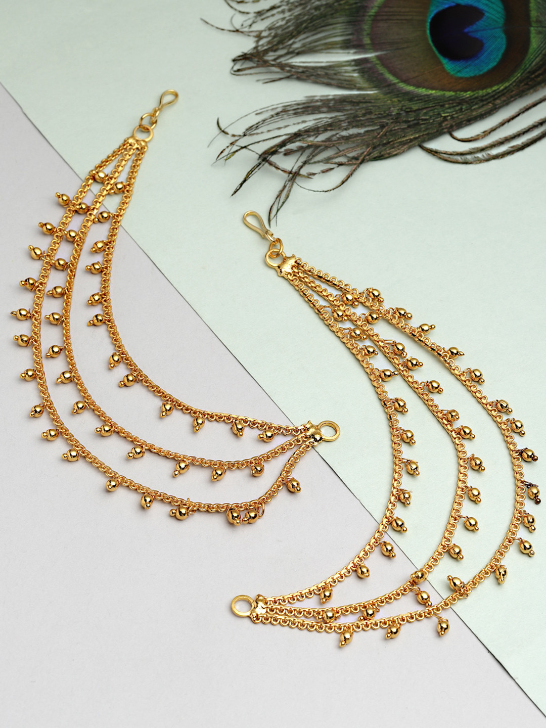 ZENEME Gold Plated Classic Earchain