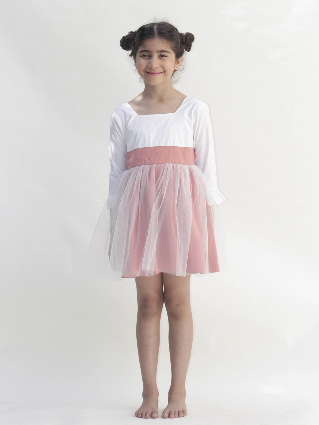 Jungleebilli Rose Gold & lilac marble Dress