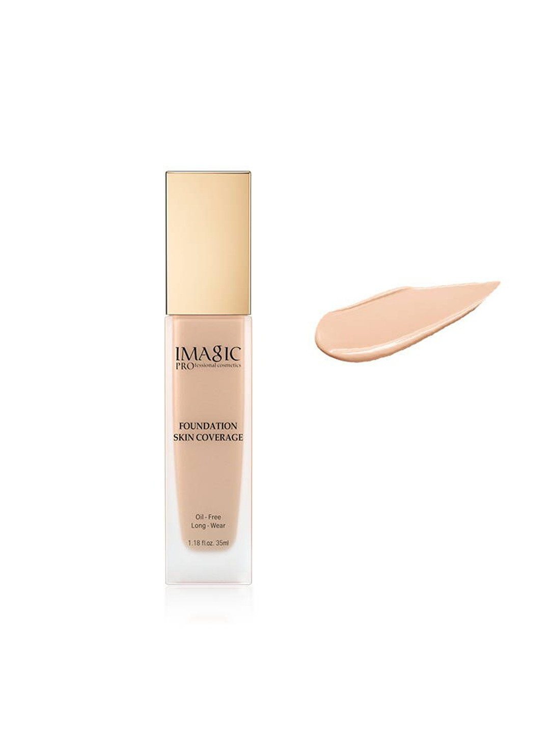 IMAGIC PROfessional cosmetics Skin Coverage Foundation - HONEY BEIGE - 35 ml