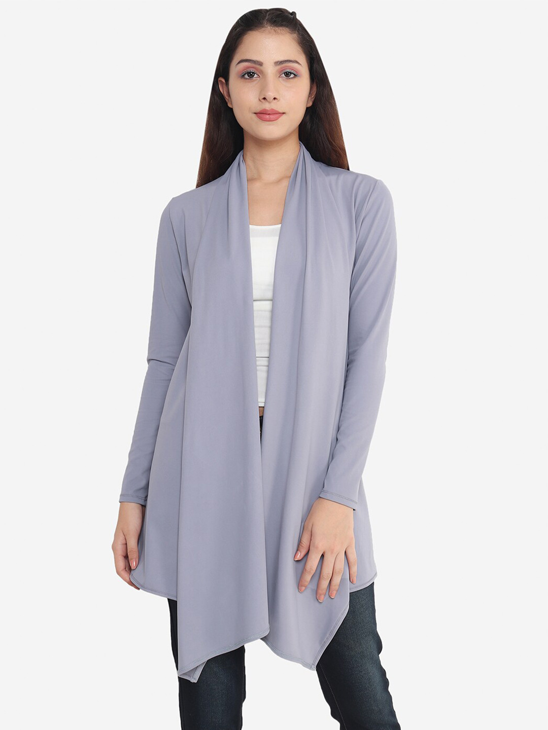 Beau Design Women Mauve Shrug