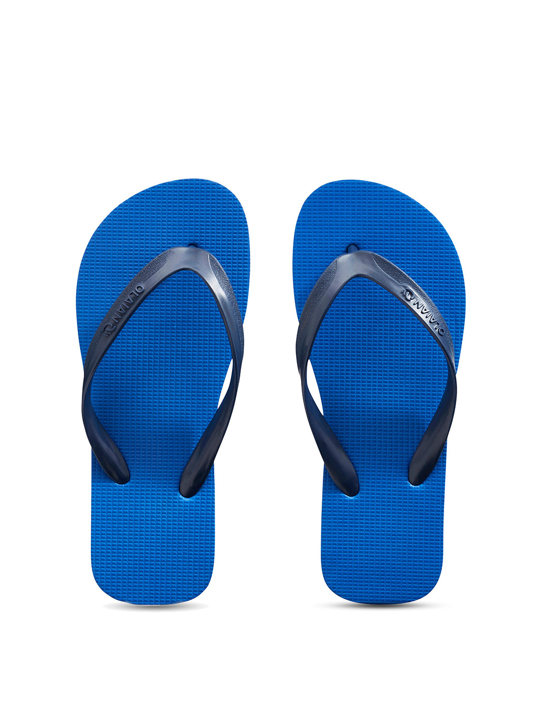 Decathlon OLAIAN - Boys Blue & Black Flip Flop