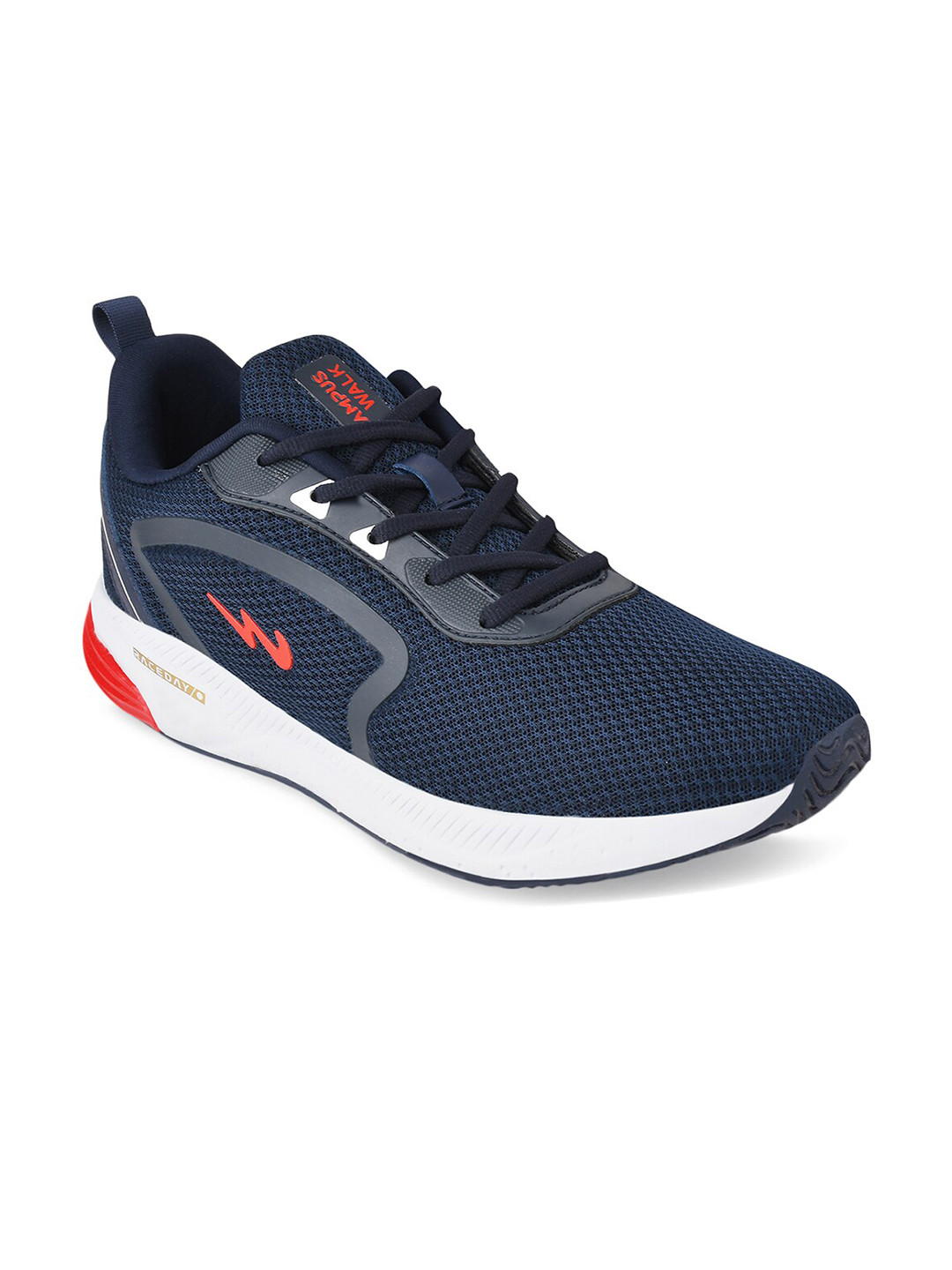 Campus Men CAMP KARL Blue Mesh Running Shoes