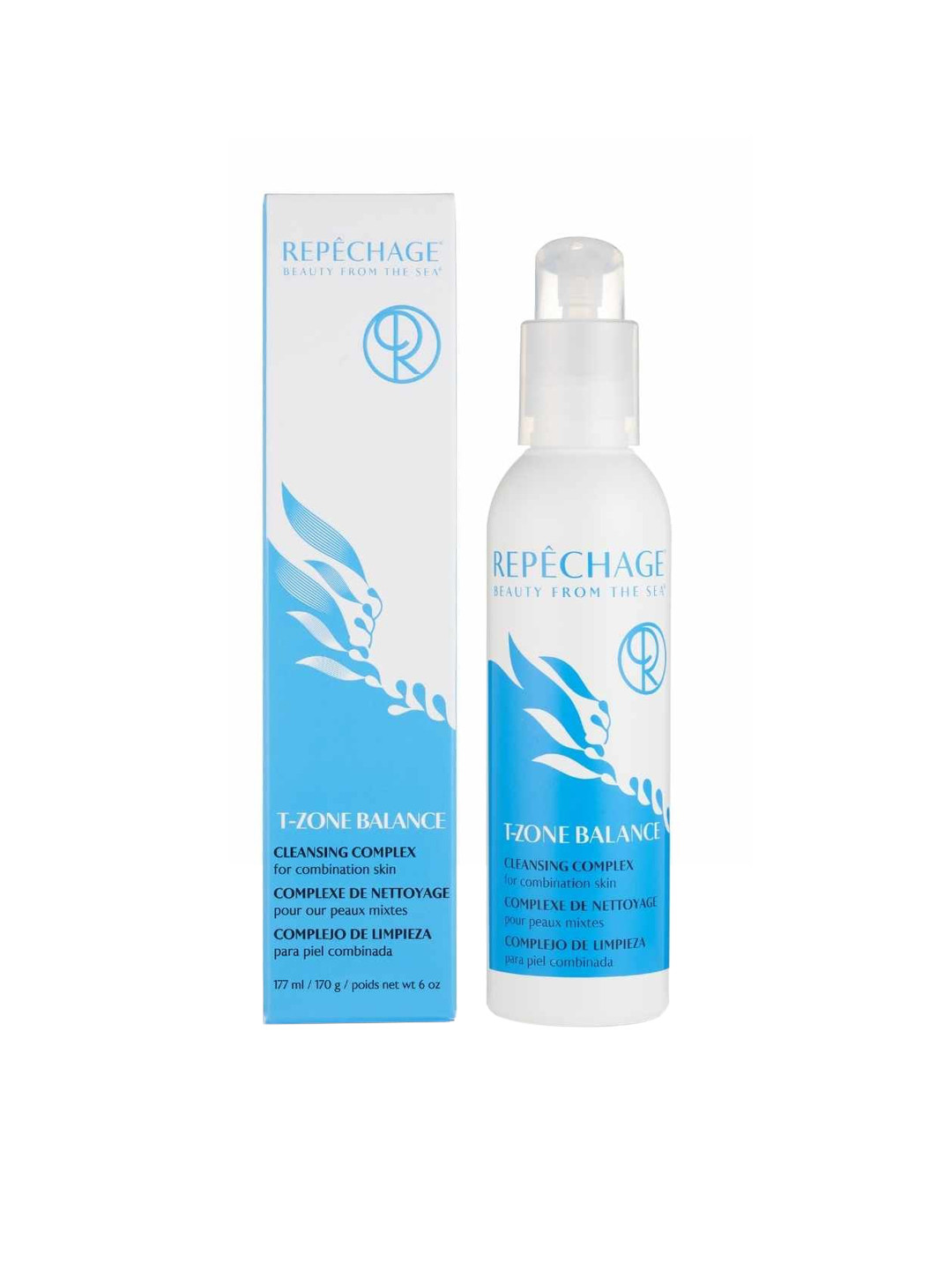 Repechage T-Zone Balance Cleansing Complex Moisturizer with Seaweed Extract - 177 ml