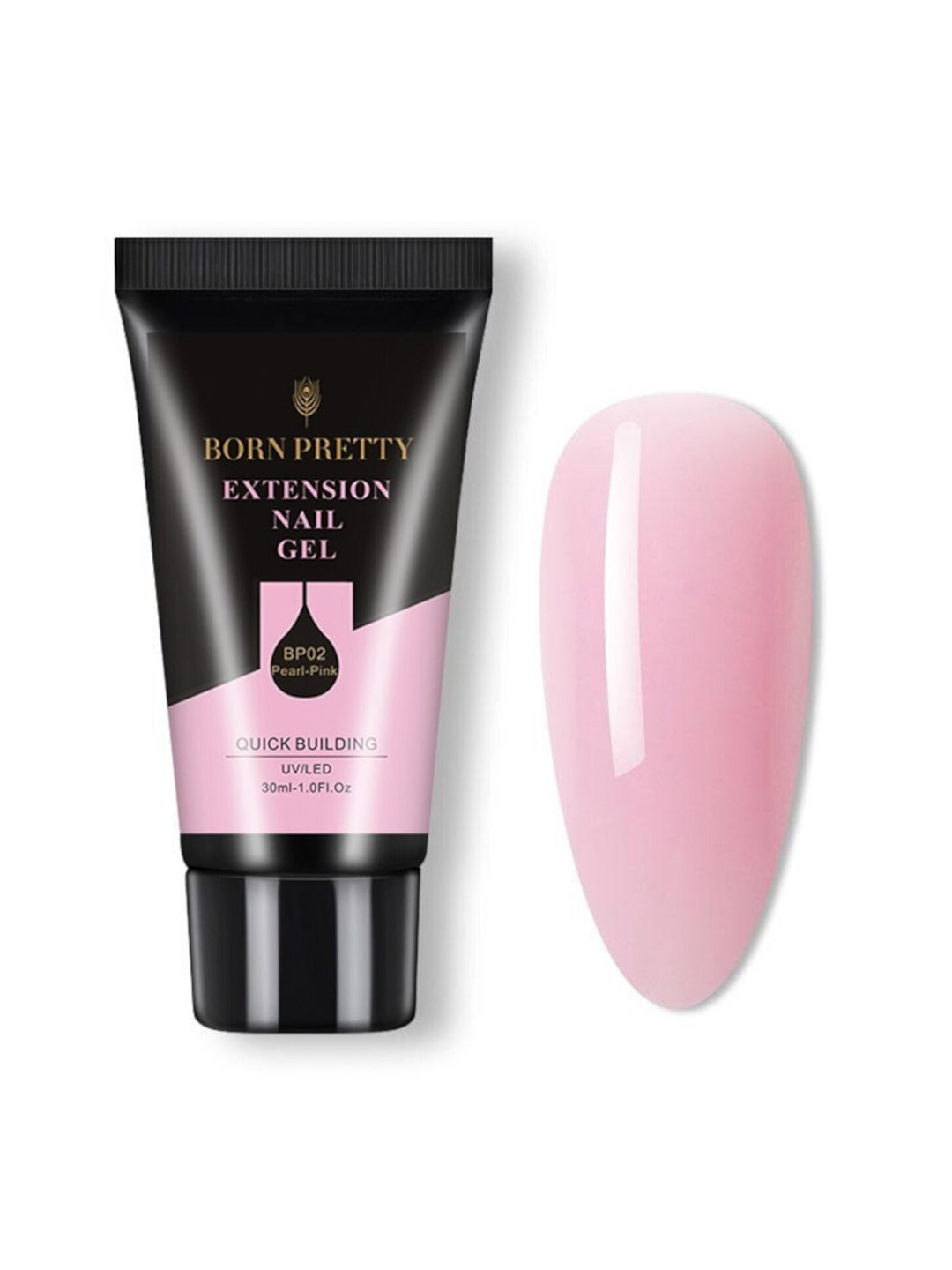 BORN PRETTY UV/LED Extension Quick Building Varnish Poly Nail Gel 30 ml - Shade 02