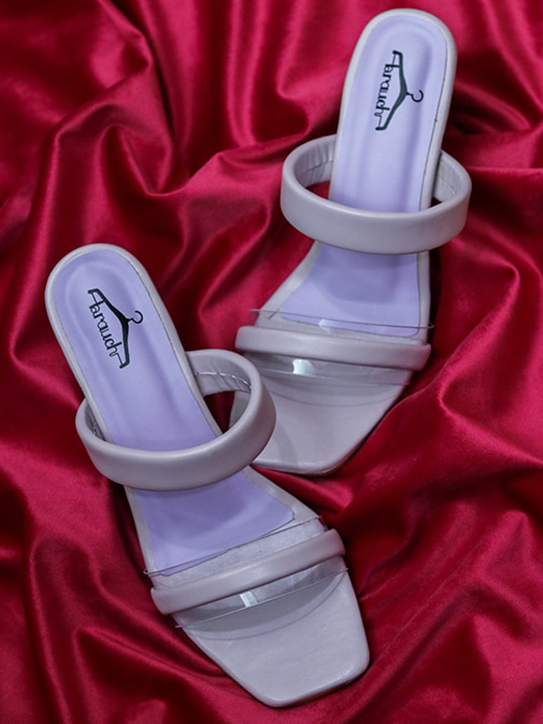 Brauch Lavender Block Pumps