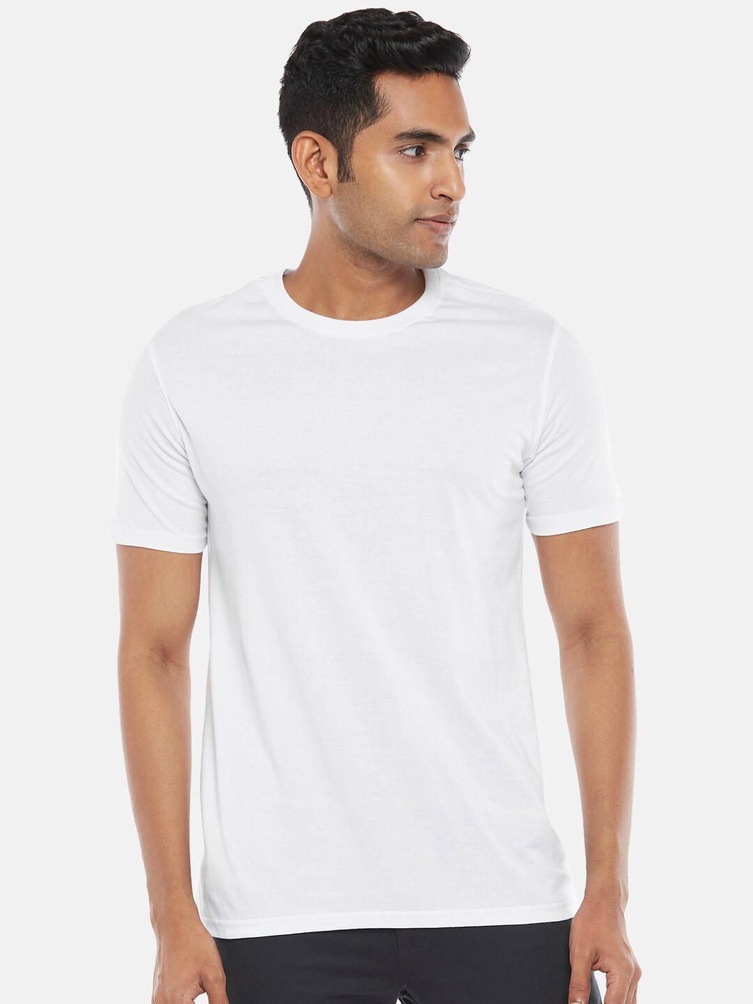 Urban Ranger by pantaloons Men Blue Slim Fit T-shirt