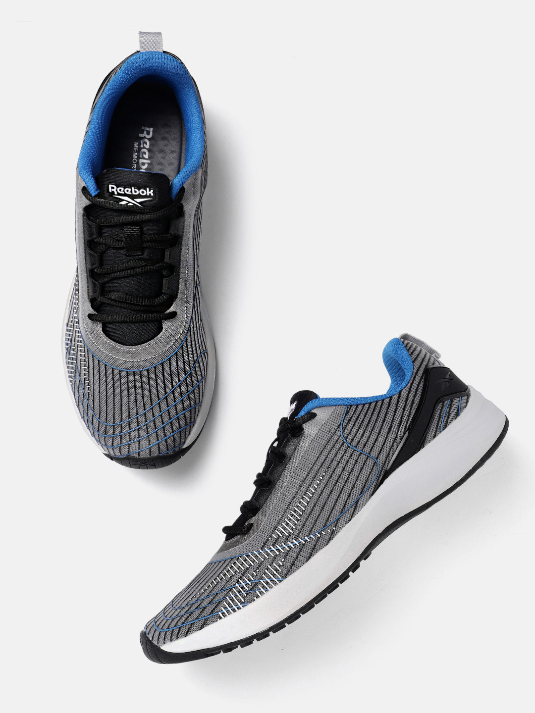 Reebok Men Textured Pursuit Runner Shoes