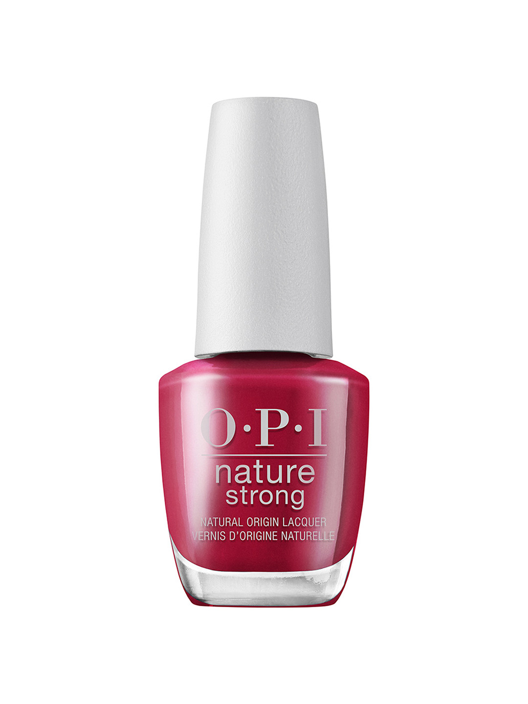 O.P.I Quick Dry Nature Strong Natural Origin Nail Lacquer 15ml - Give A Garnet