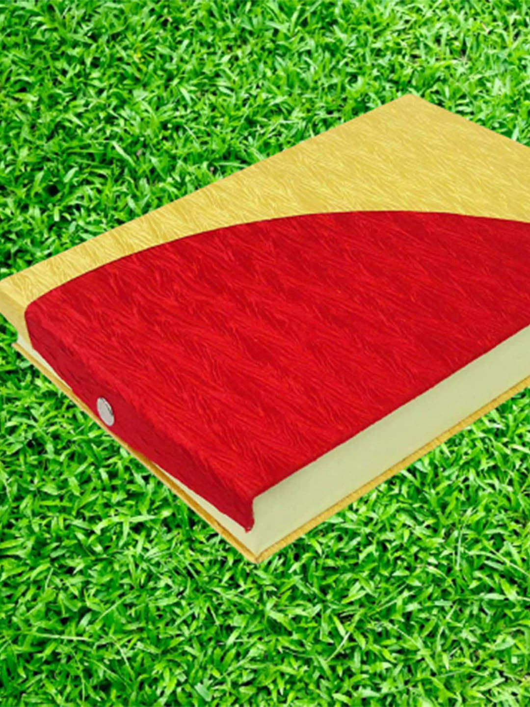 atorakushon Set Of 4 Gold-Colored & Red Solid Necklace Jewellery Storage Box