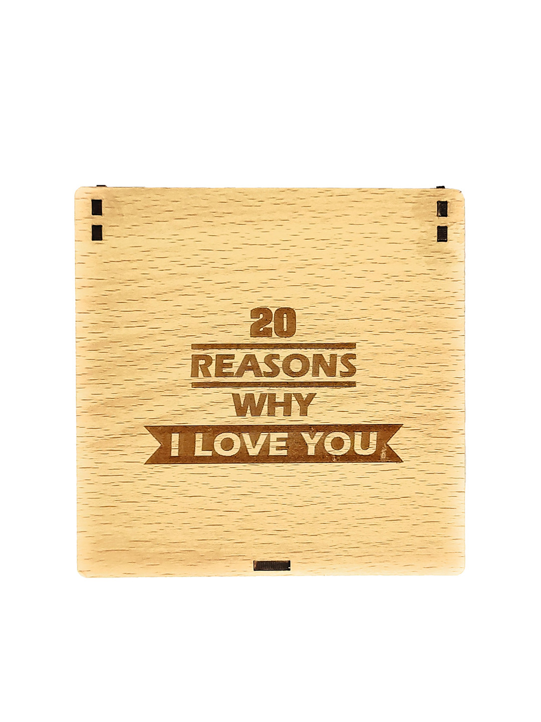 Buyist Beige Printed Love Message Pills Gift Box