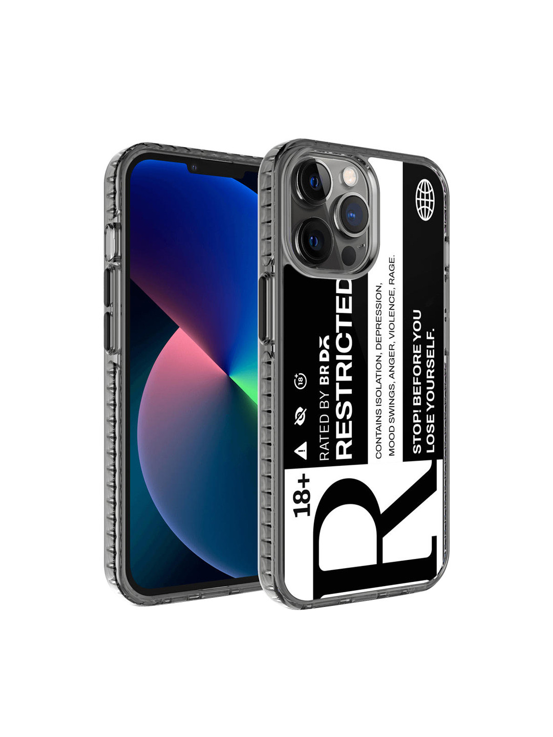 DailyObjects Multi-Colored Printed IPhone 12 Pro Back Case Mobile Accessories