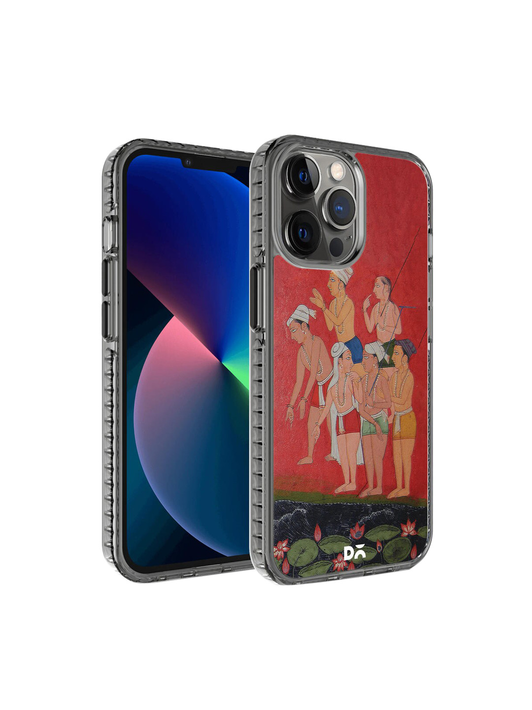 DailyObjects Red & Beige Riverside iPhone 12 Pro Max Back Case